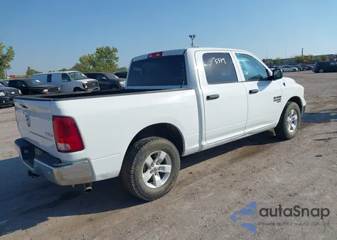 2022 Ram 1500 Classic Slt 4X4 5'7 Box из США, поврежденный, VIN 3C6RR7LGXNG388721